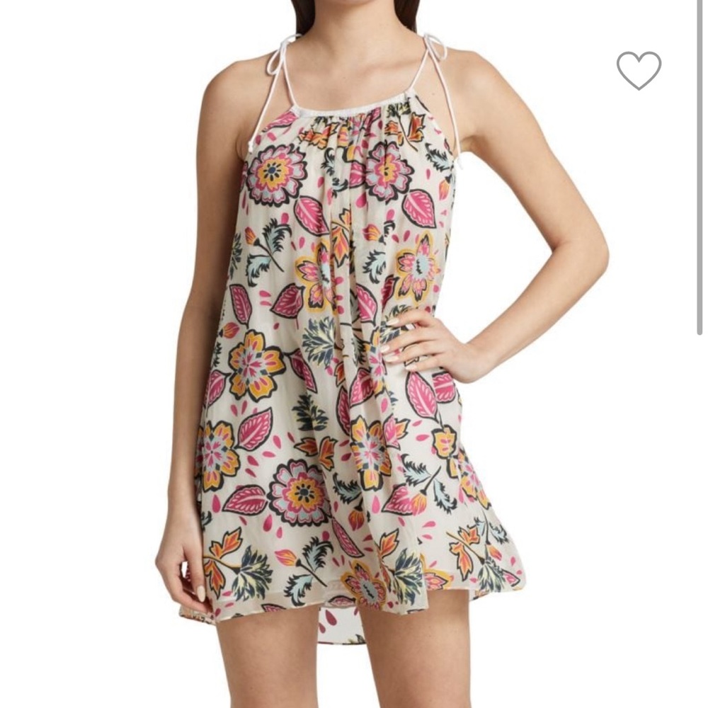 RAG & BONE
Bailey Self Tie Floral Minidress, XL